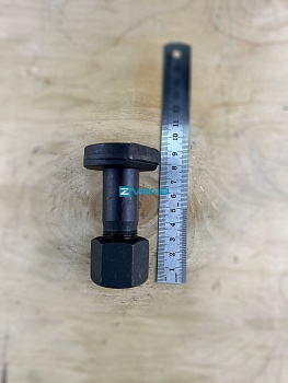  Болт башмачный с гайкой M22x72