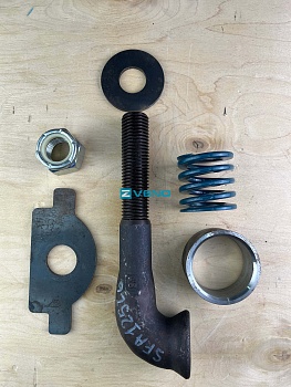  Болт потайной с гайкой SFA125J6 (S)