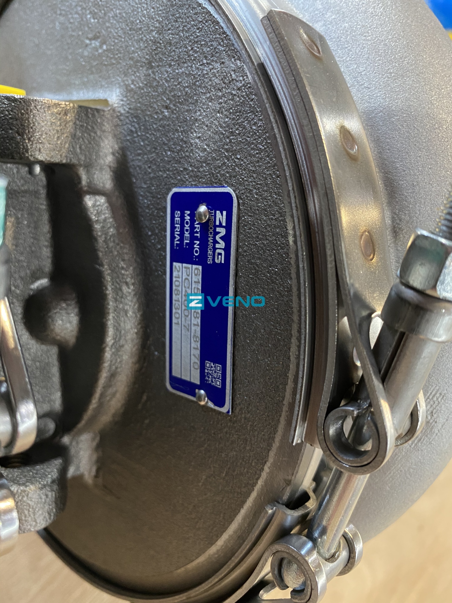  Турбокомпрессор KOMATSU PC400-7 (ZMG)